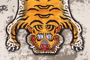 Tibetan Tiger Rug 《XSサイズ・シルク033》チベタンタイガーラグ