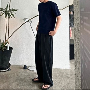 きれいめドレープワイドパンツ　MT0080424