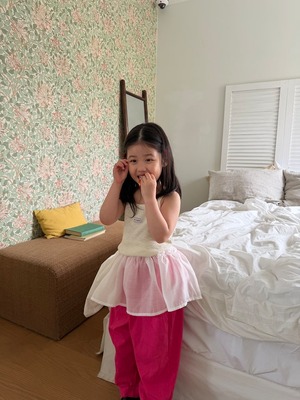 [pie] Cotton candy layered skirt / [파이] 솜사탕레이어드스커트