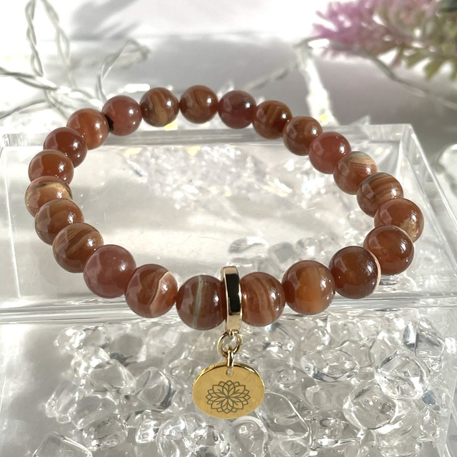 【最強の守護と浄化で人生を立て直す黒の結界】モリオンブレスレット　8mm玉　内径22cm