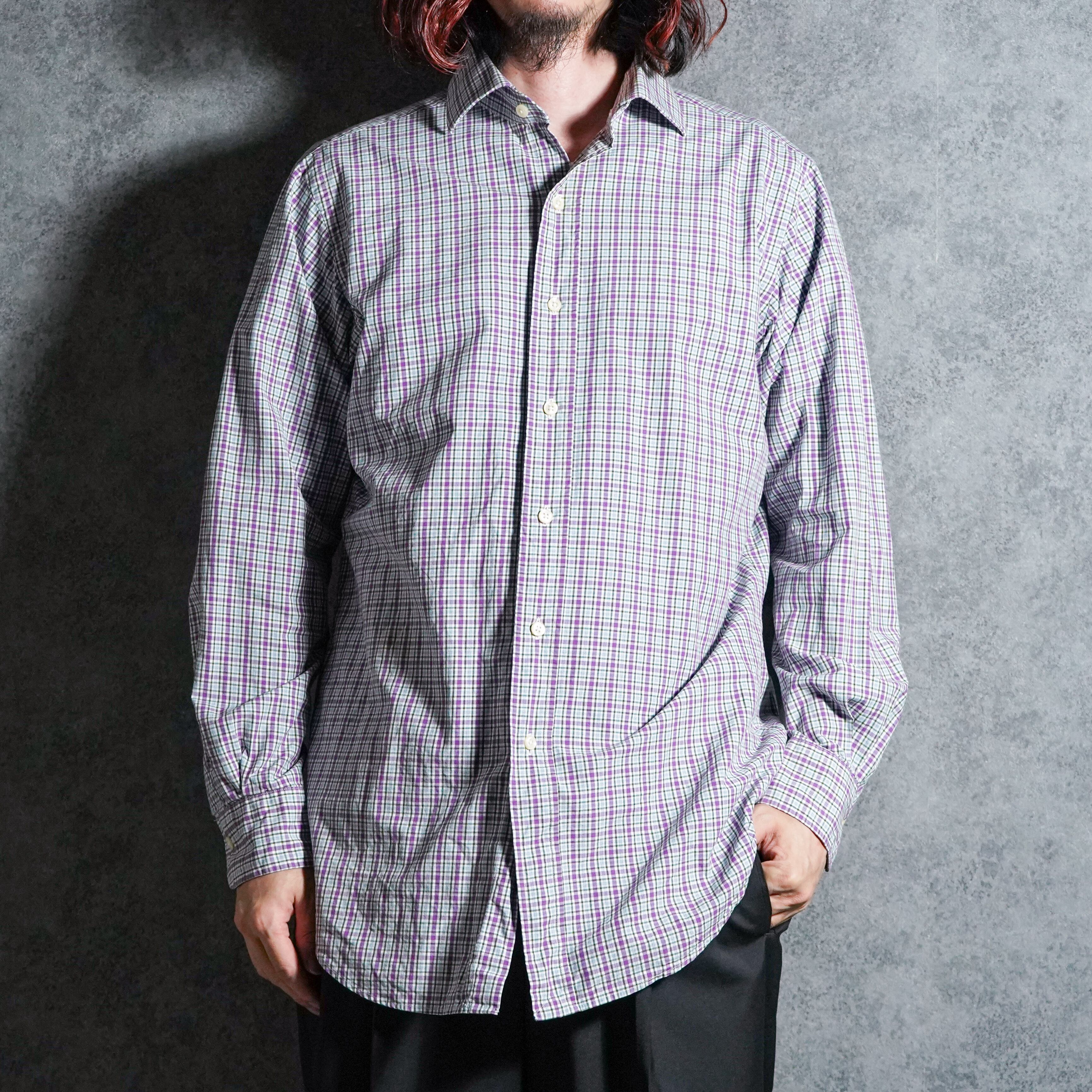 メンズ 80s Wool Swing Top フランス製 ヴィンテージ ウールハリントン