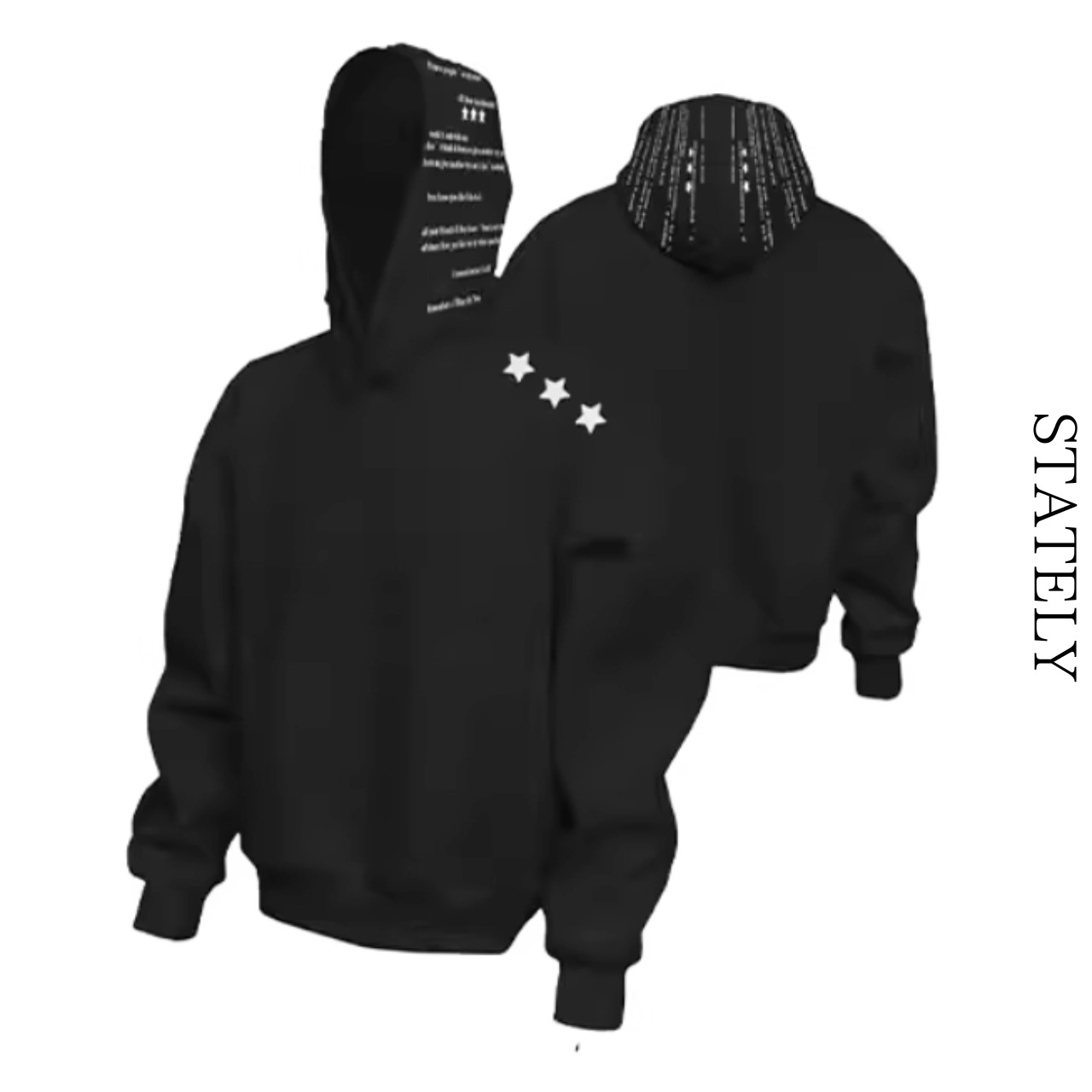 Unisex MORAL Compass プリントHoodie/2color_T12・画像5