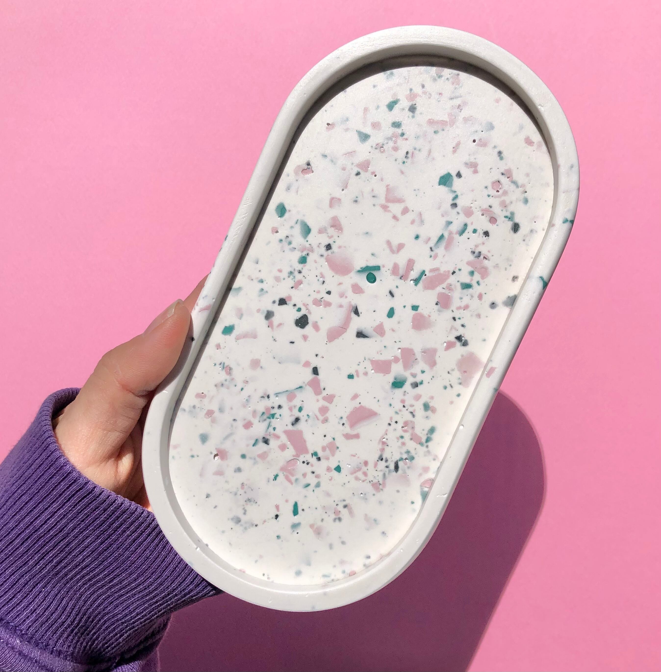 terrazzo テラゾー マルチトレイ アクセサリートレイ 韓国インテリア