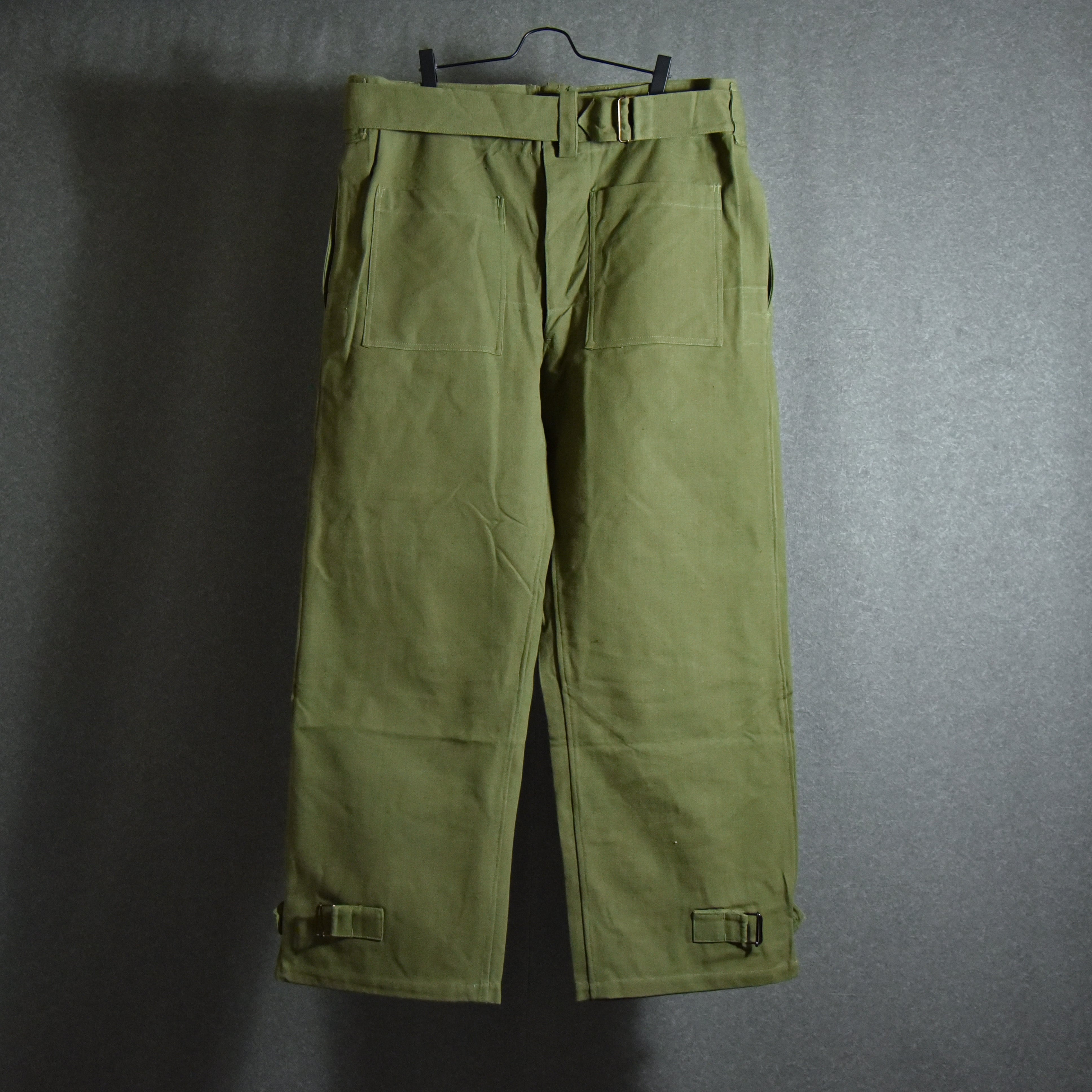 DEAD STOCK】WWⅡ 40s French Army Motorcycle Pants M35 フランス軍