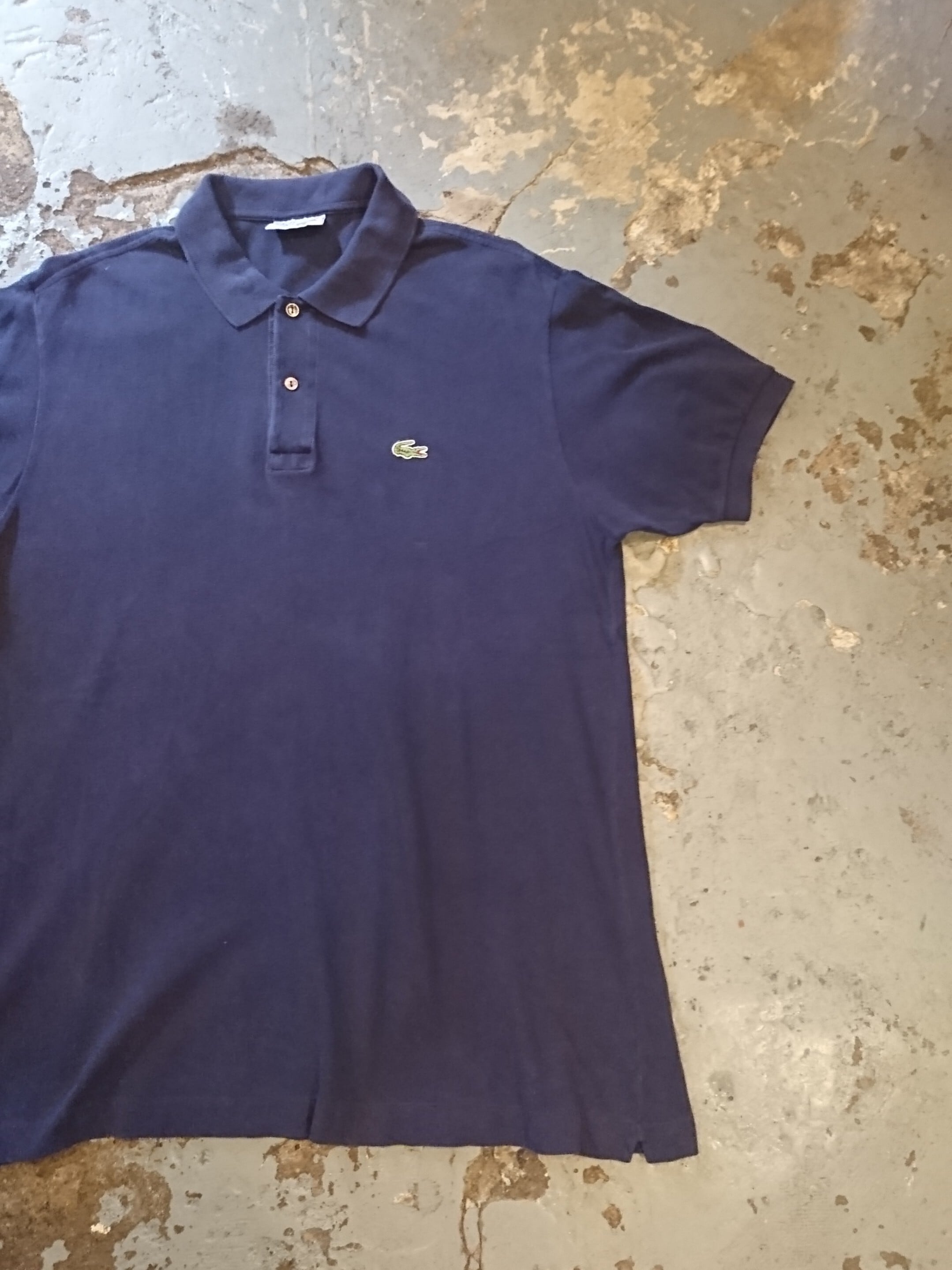 MADE IN FRANCE LACOSTE" POLO SHIRT Navy Color ④ | BOW & ARROW WEB STORE