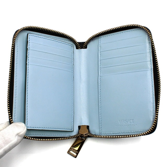 VERSACE ヴェルサーチ 1016840-1A13695-1B00V 財布 WALLET ジップ ZIP メンズ レディース ユニセックス