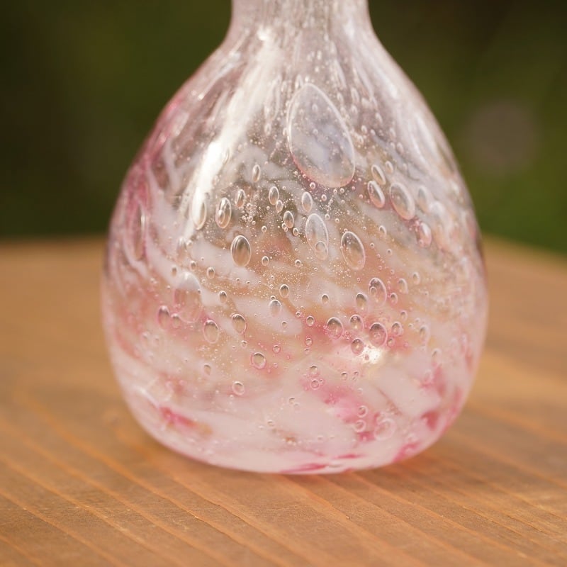 晩酌が楽しくなる酒器セット さくら【琉球ガラス工房 雫】 | 沖縄の