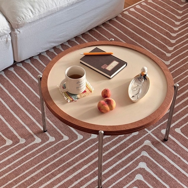 dotring sofa table 2colors / ドットリング ソファー テーブル ヴィンテージ 韓国製 北欧 韓国家具