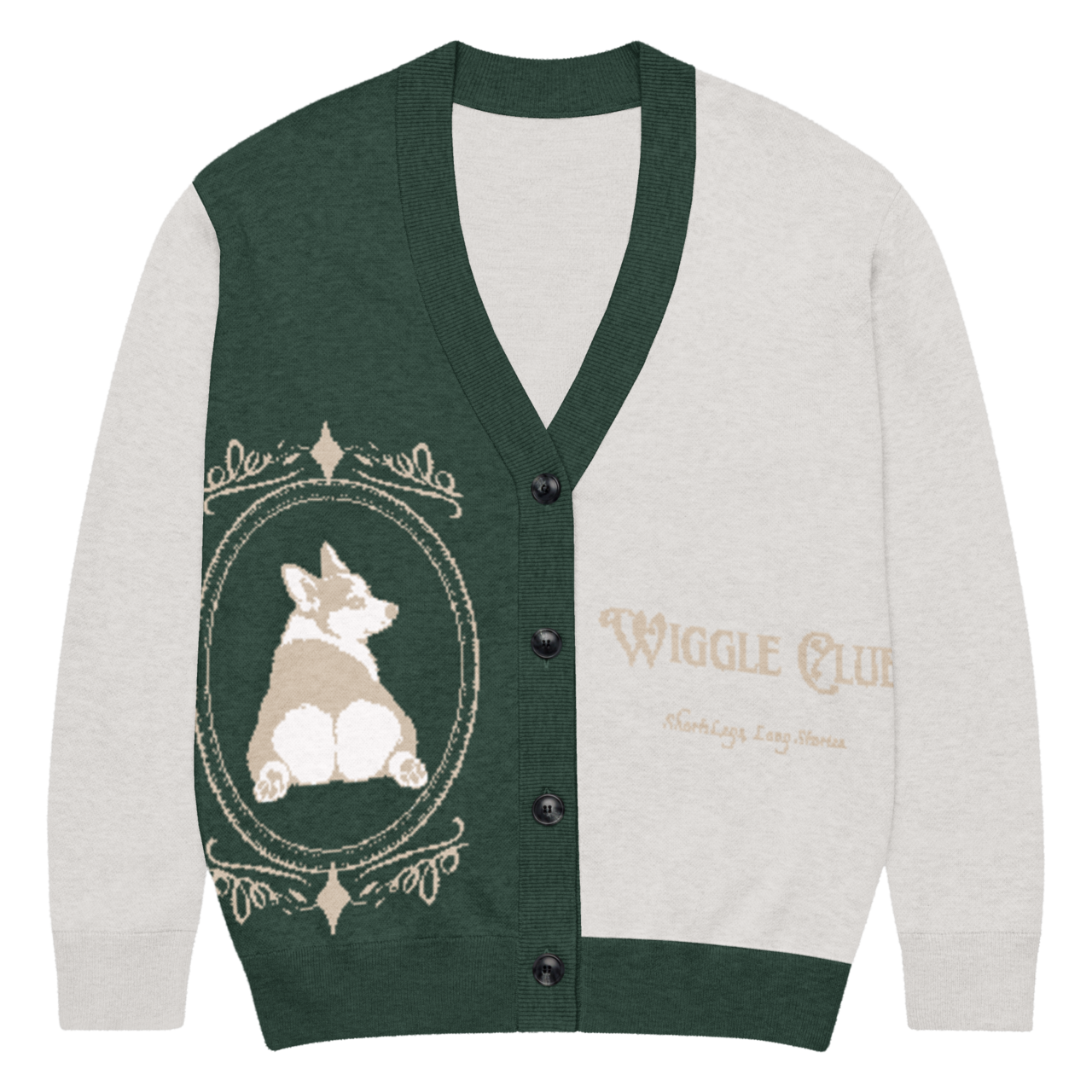 ROYAL BUM Knit Cardigan　[T0097]