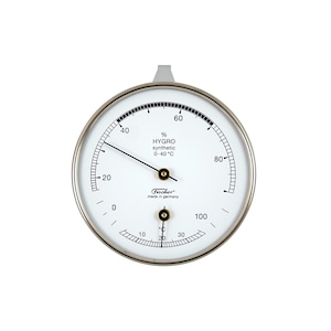 Fischer社 123T Synthetic Hygrometer With Thermometer/フィッシャー/ハイグロメーター/サーモメーター/温湿度計/ドイツ製/インテリア