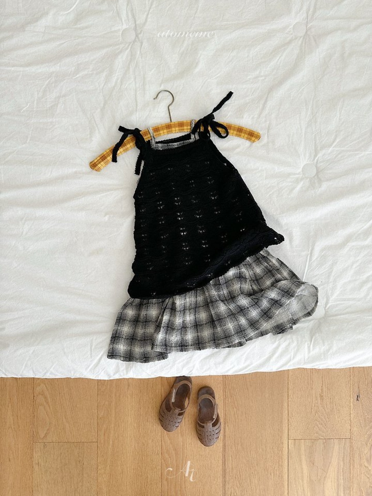 【取寄/韓国直送】atomeme 26/SM バーベナワンピース｜長袖 ｜夏服｜韓国子供服