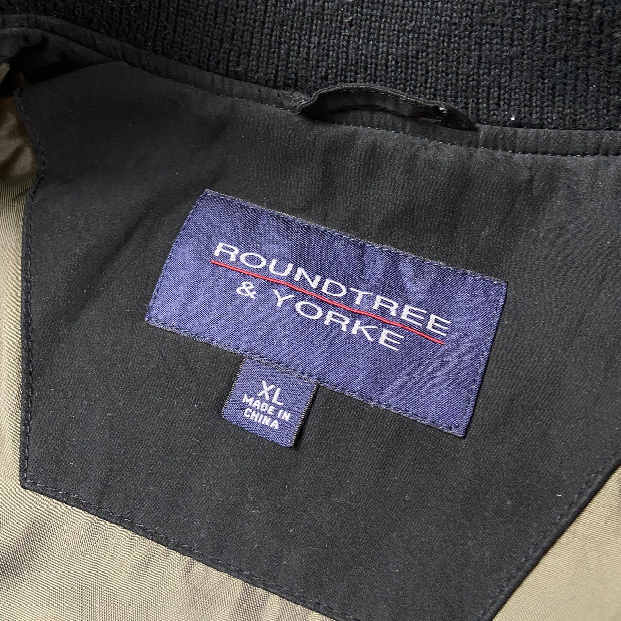 ROUNDTREE & YORKE フェイクスエード ブルゾン メンズ2XL相当 古着 