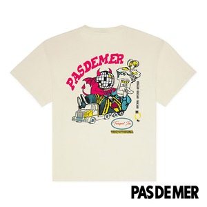【PAS DE MER/パドゥメ】TRANSPORT TEE Tシャツ / CREAM  / SS24-12141