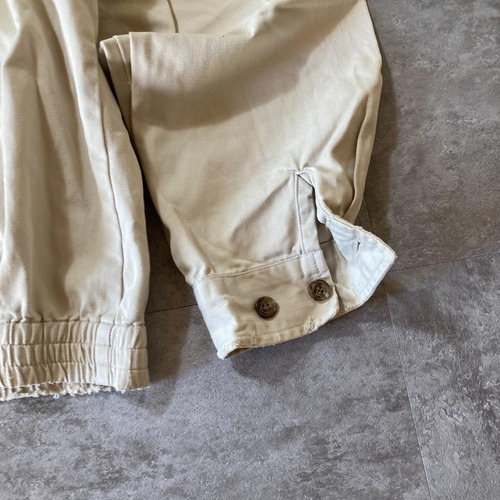 90s Ralph Lauren ワンポイント刺繍 スイングトップ 無地 ポルトガル製 L jacket 詳細写真14