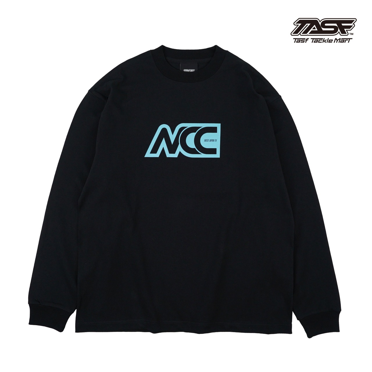 ※TASF別注 NCC西日本TV / パイパーロングスリーブ / BLK×TASF BLUE