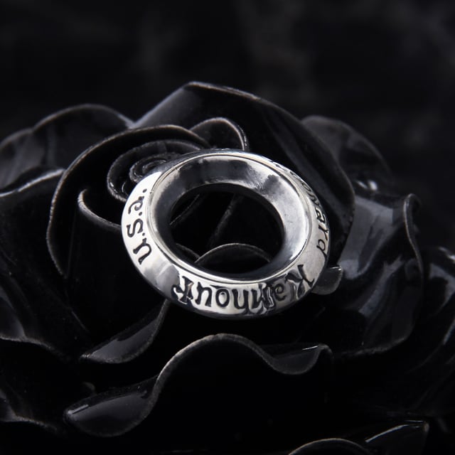 ロンワンズ　IDリングペンダント　 ポーチ付き LONE ONES ロンワンズ レナードカムホート Pendant ペンダント】ID