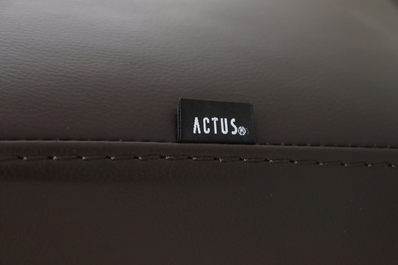 ACTUS アクタス 本革 1Pソファ ラウンジチェア レザー 1シーター
