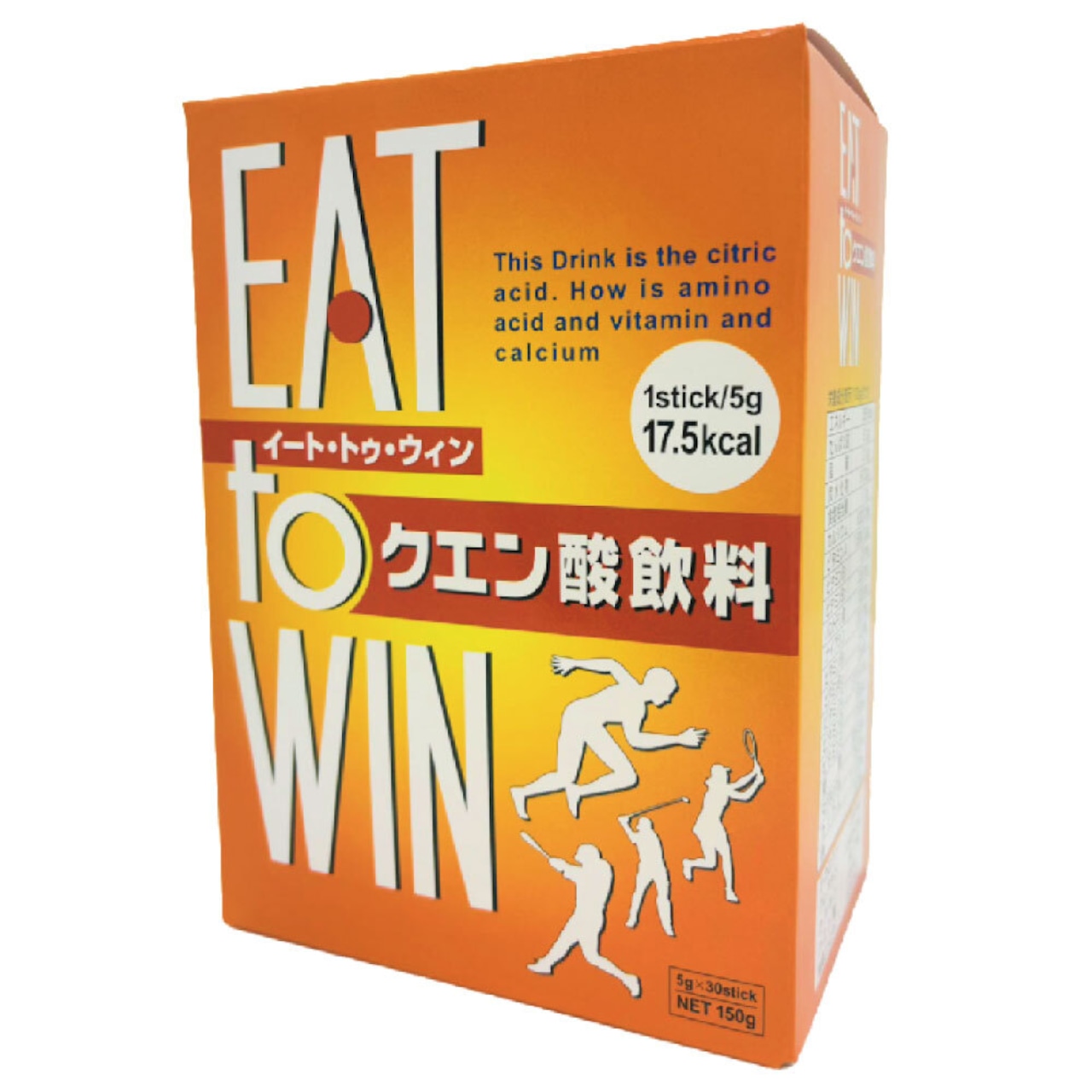 EAT to WIN（イート・トゥ・ウィン）　粉末清涼飲料（顆粒タイプ）　株式会社ニュー・サイエンス  メール便配送