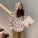 ✞ スウェット 大人女子☆♡フードプリントジャケット トップス ロング スウィート ✞ゴスロリ SM ミリ 甘ロリ クラロリ 和ロリ エレガント 黒ロリ 姫ロリ 華ロリ BB-BB30729741199