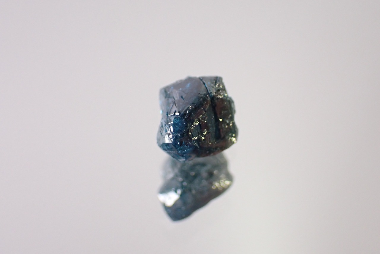 ブルーダイヤモンド原石　1.76ct　[C10‐52]