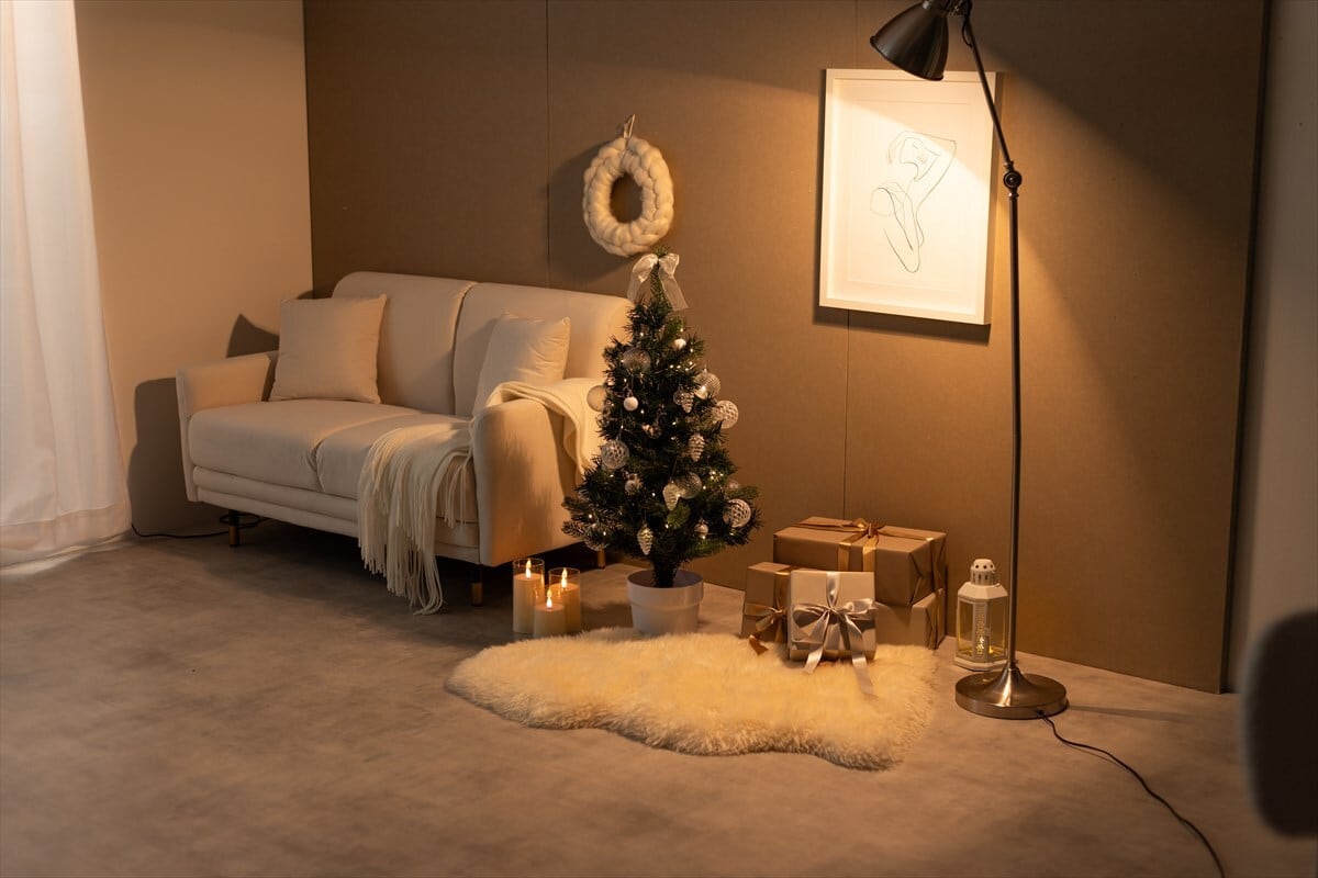 高さ60cm】一瞬一瞬が宝石のように輝くクリスマスツリー オーナメント