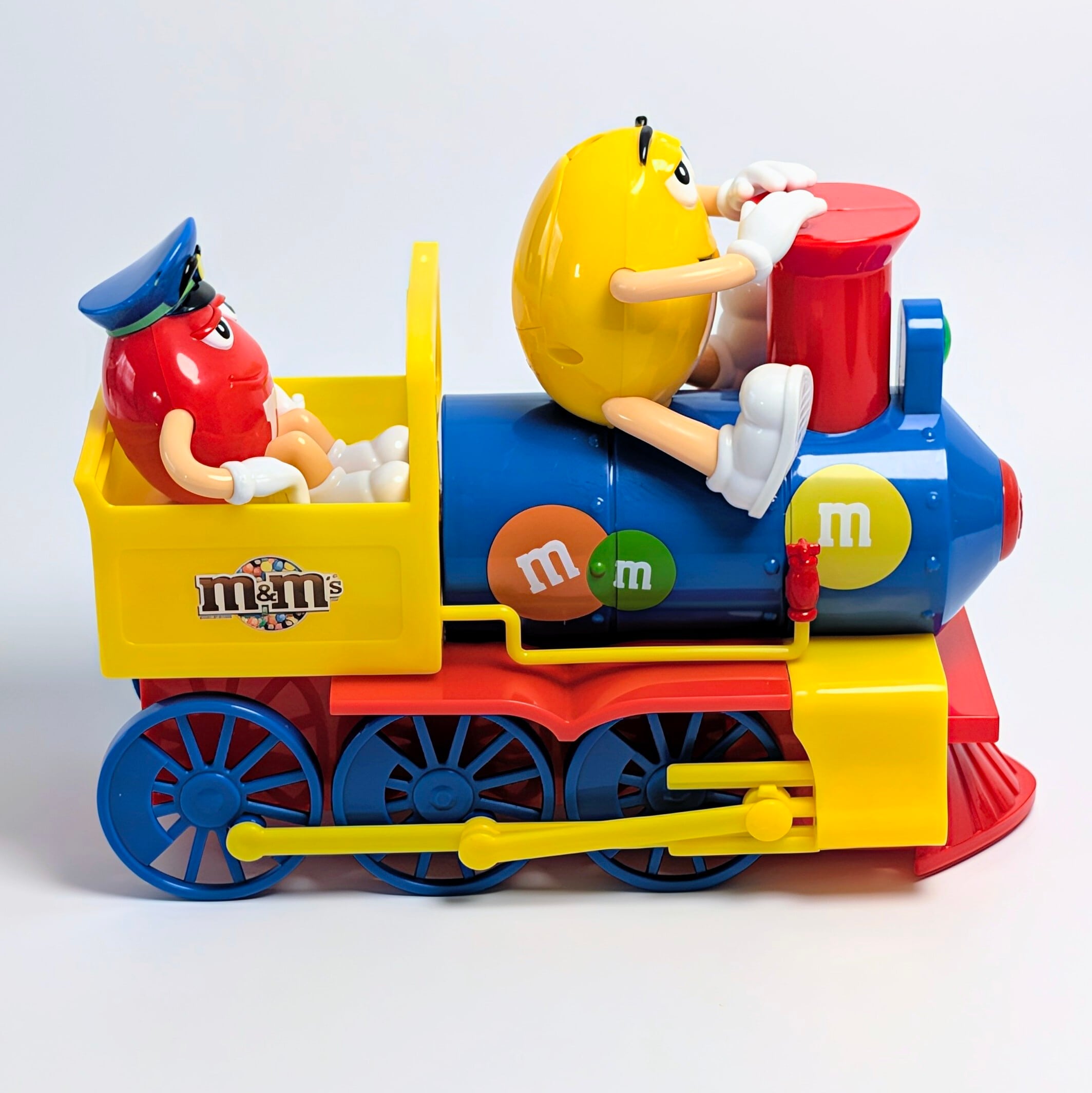 ⚡️SPECIAL LIMITED⚡️☆ DEADSTOCK / VINTAGE 2001〜☆【 m&m's  ( エムアンドエムズ ) 】LIGHTS! AND SOUND! Choo! Choo! Train Dispenser トレインディスペンサー / チョコディスペンサー / キャンディディスペンサー 〚アメリカン雑貨 アメトイ〛