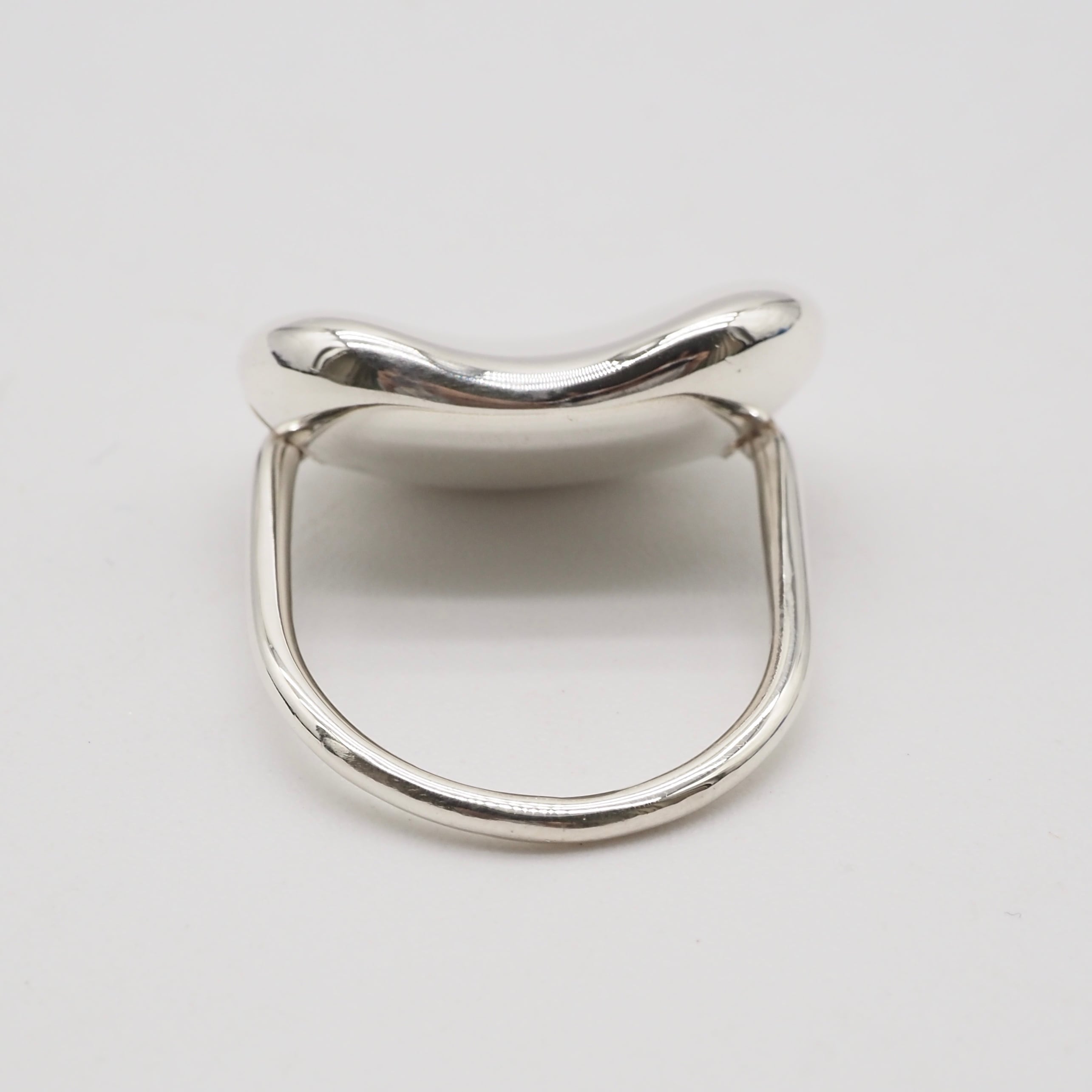 Tiffany&Co. 約11号 エルサペレッティ ビーンリング シルバー925