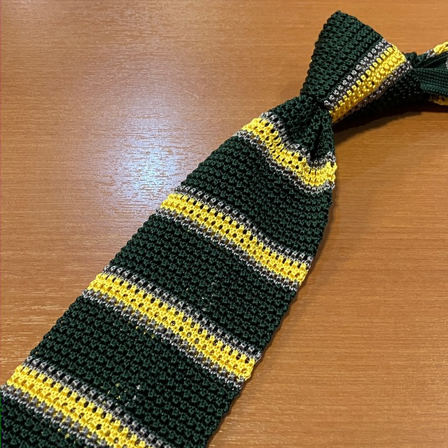 LIVERANO & LIVERANO SILK BORDER KNIT TIE