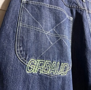 US 90s 00s GIRBAUD デニムパンツ 袴 ワイドパンツ D321