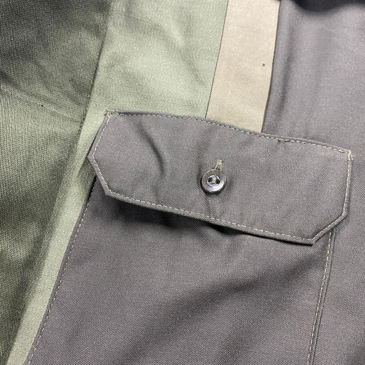 【XLsize】 REMAKE  MILITARY SHIRTS ミリタリーシャツ【Shirts43】