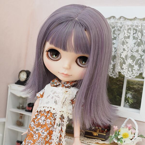 ネオブライス ウィッグ 外ハネミディアムPA 10インチ Blythe | Bonbon rouge Doll wig shop powered by  BASE