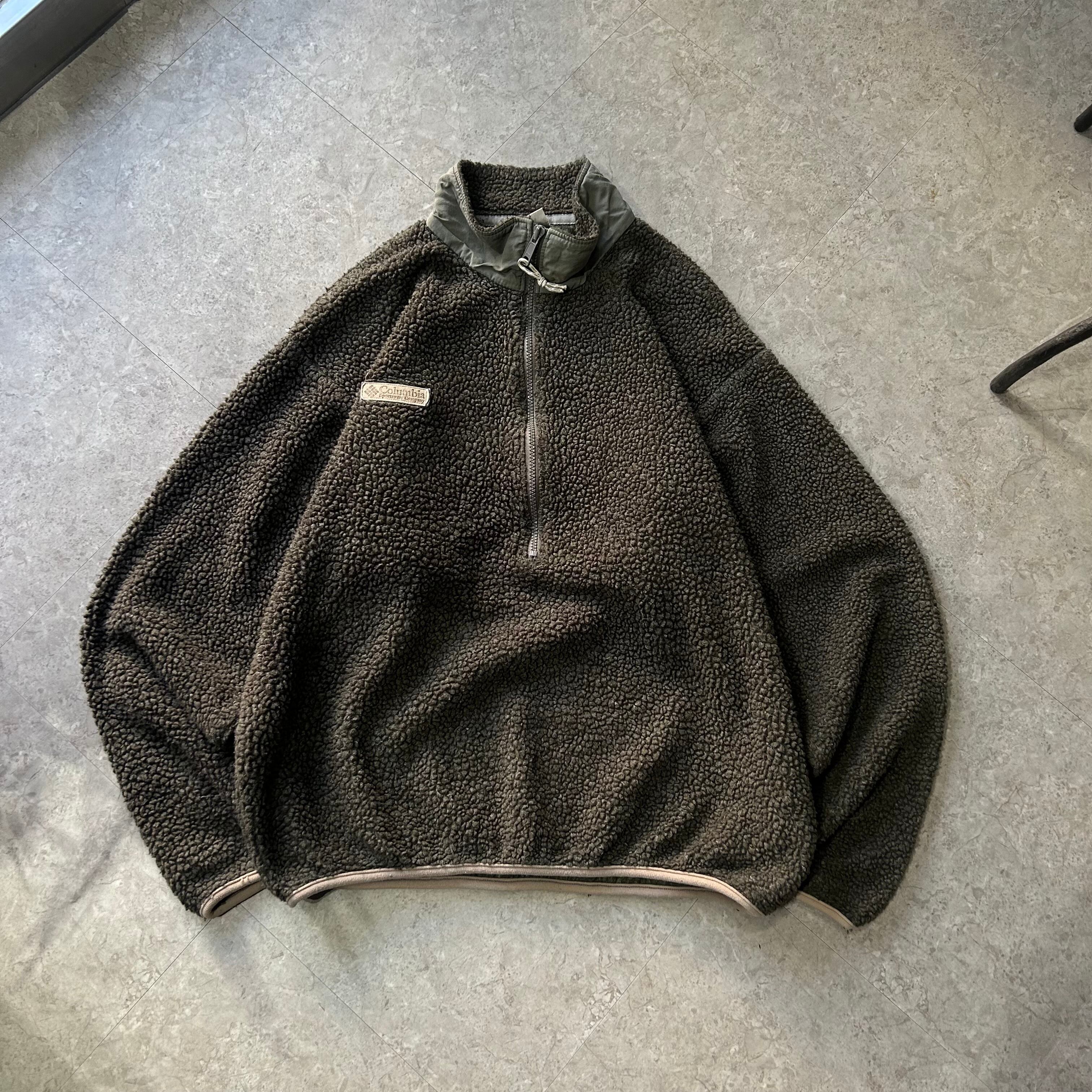 90s Columbia half zip boa fleece pullover【仙台店】 | Pay ID