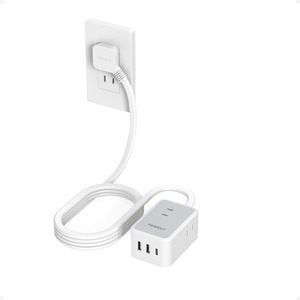 【人気】延長コード 3m 薄型 電源タップ usb コンセント たこあしコンセント テーブルタップ TESSAN 3個AC 1個タイプC 2個タイプA 電源コード oa type-c タコ足配線 蛸足 隙間