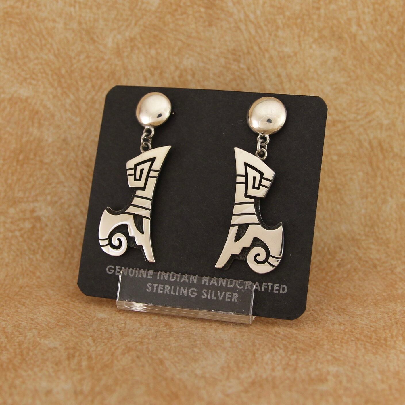 インディアンジュエリー ホピ族 シルバーピアス アクセサリー