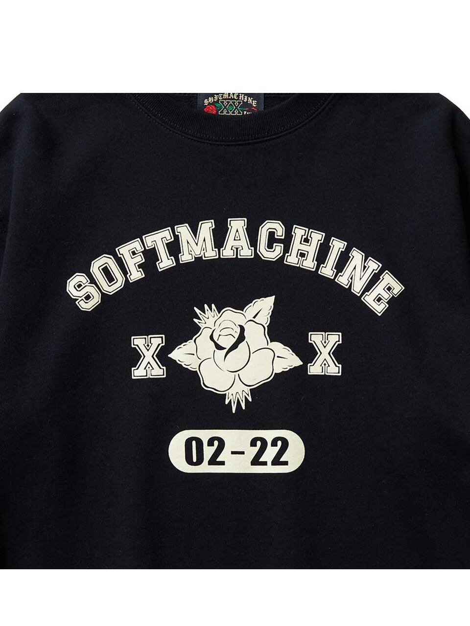 SOFTMACHINE ROSE COLLEGE SWEAT / ソフトマシーン ローズ カレッジ  