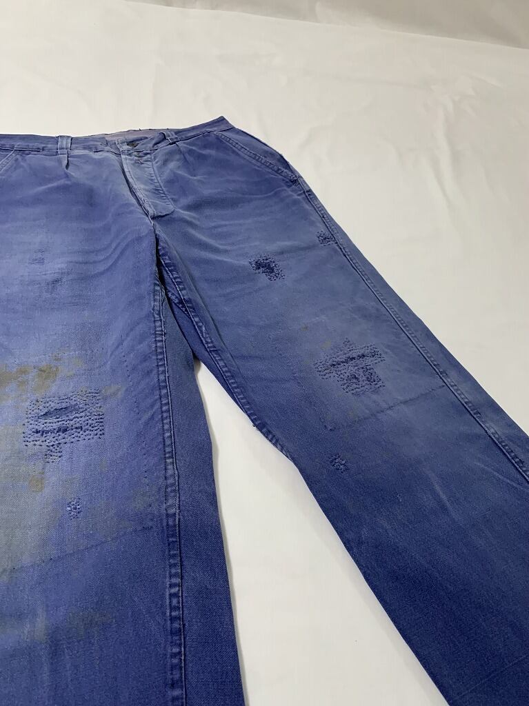 1960~70's Euro Work Pants "Patchwork Repair"