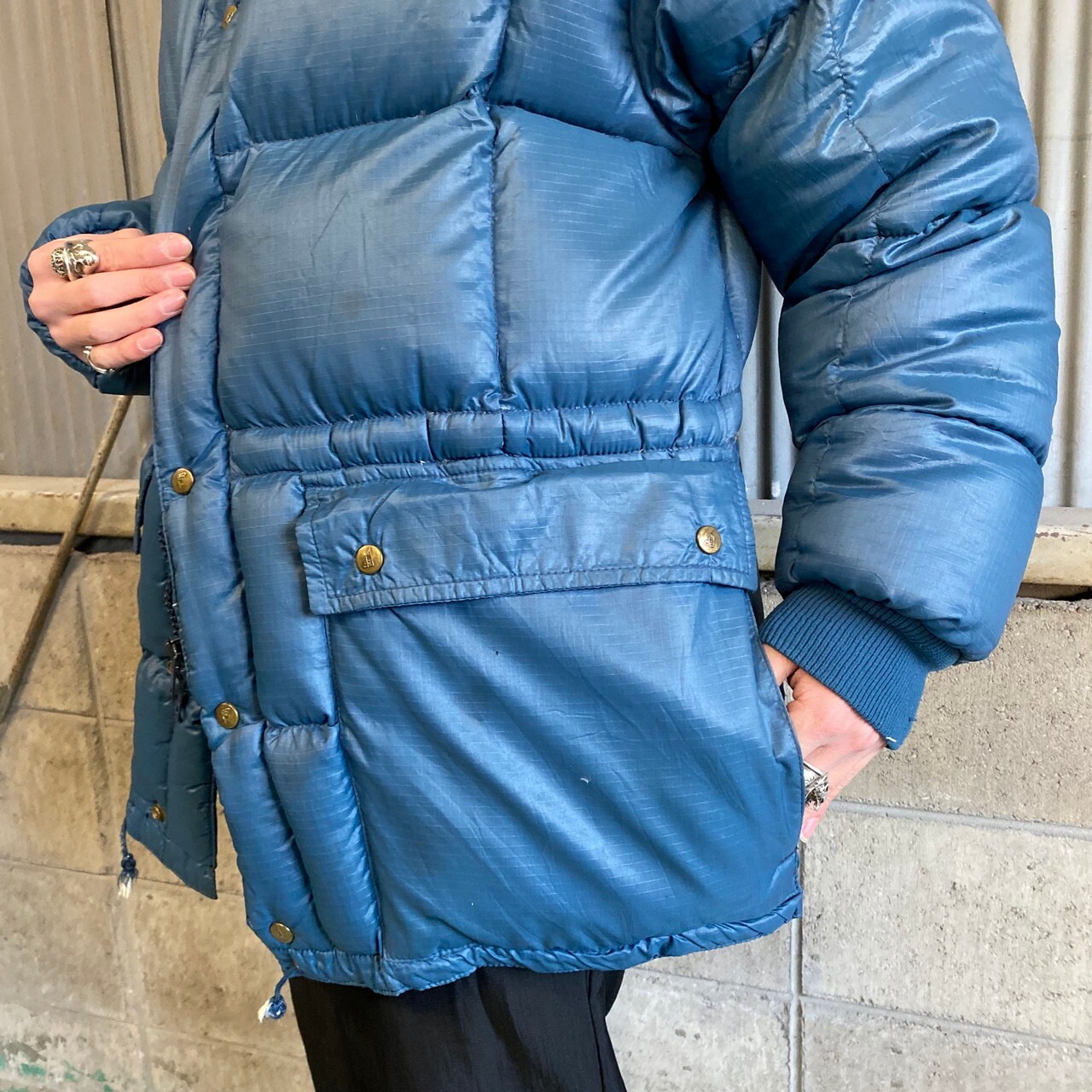 70〜80年代 Eddie Bauer エディーバウアー グースダウンジャケット 