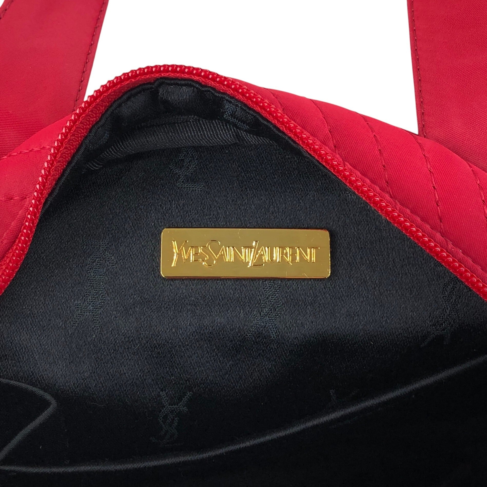 Yves Saint Laurent イヴ・サンローラン ハンドバッグ レッド YSL