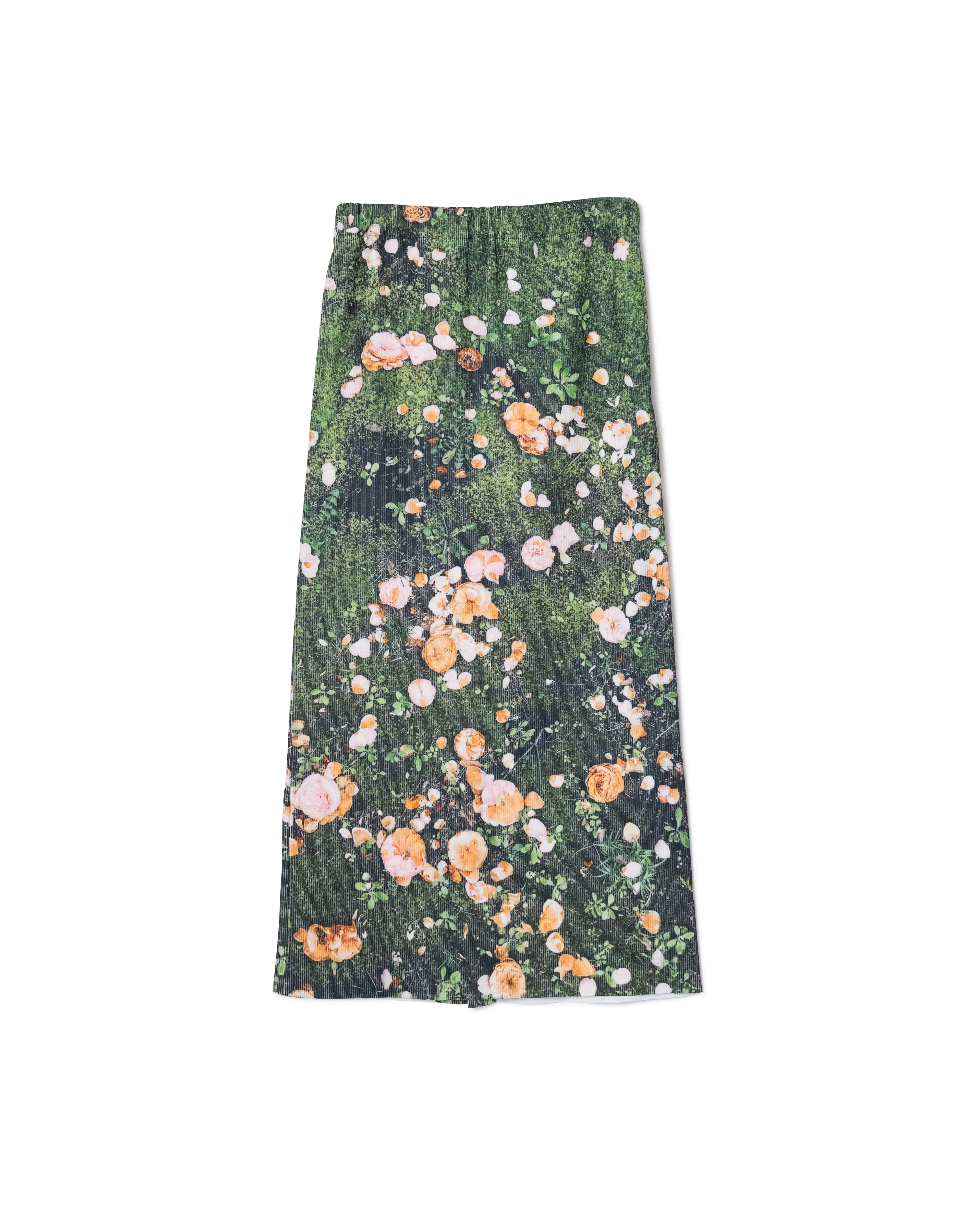 NON TOKYO ノントーキョー】 / PRINT RIB SKIRT プリントリブスカート
