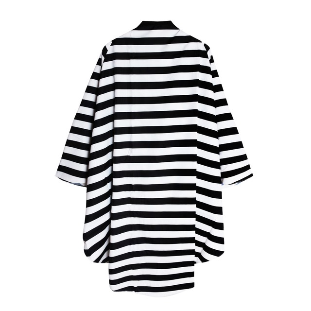 【GBTC101】 Grimsteads Cutting Cape for Beauty Salon  Black / White Border Design - メイン画像