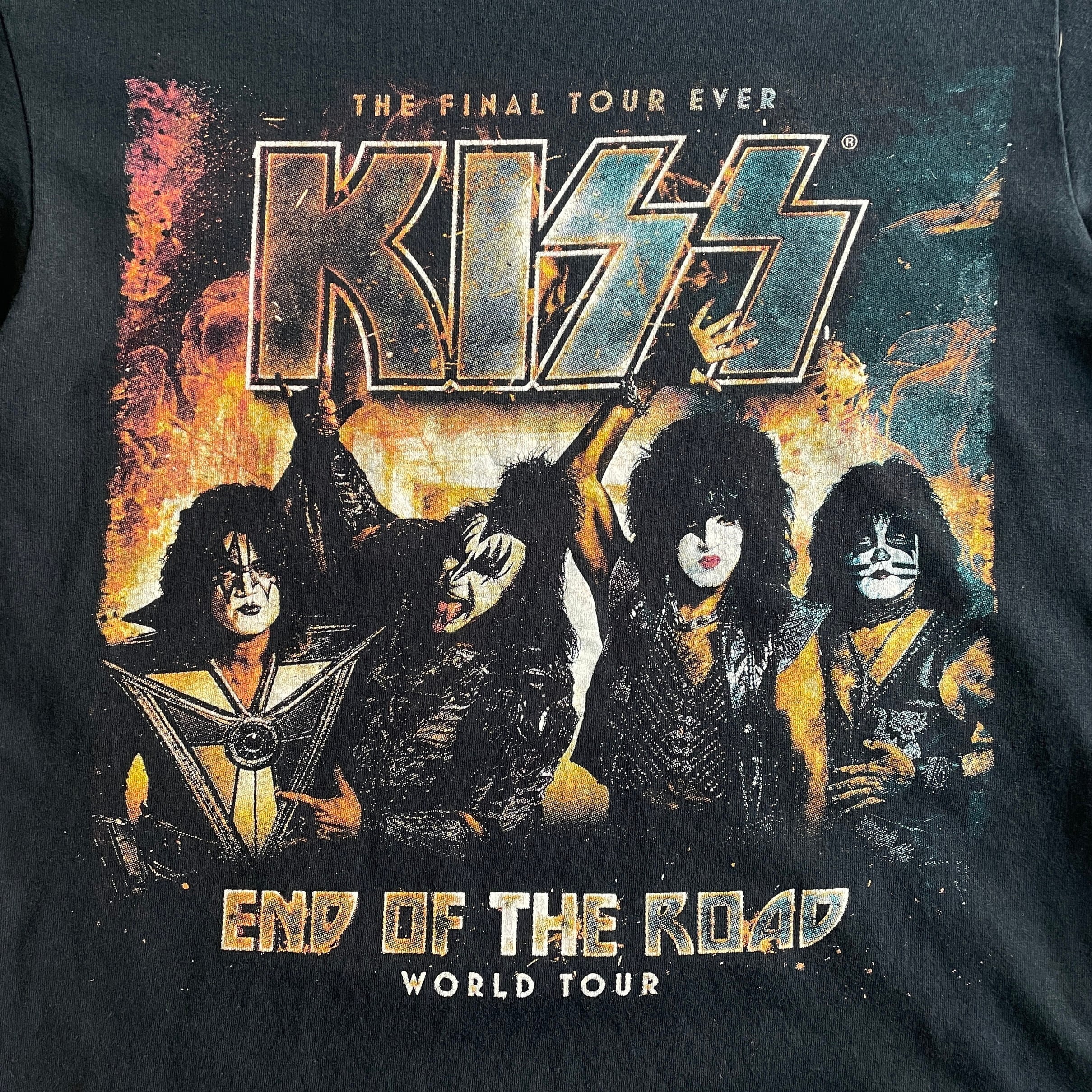 豊富な得価 ヤフオク! レア KISS ツアー Tシャツ(レプリカ) キッス ネ...