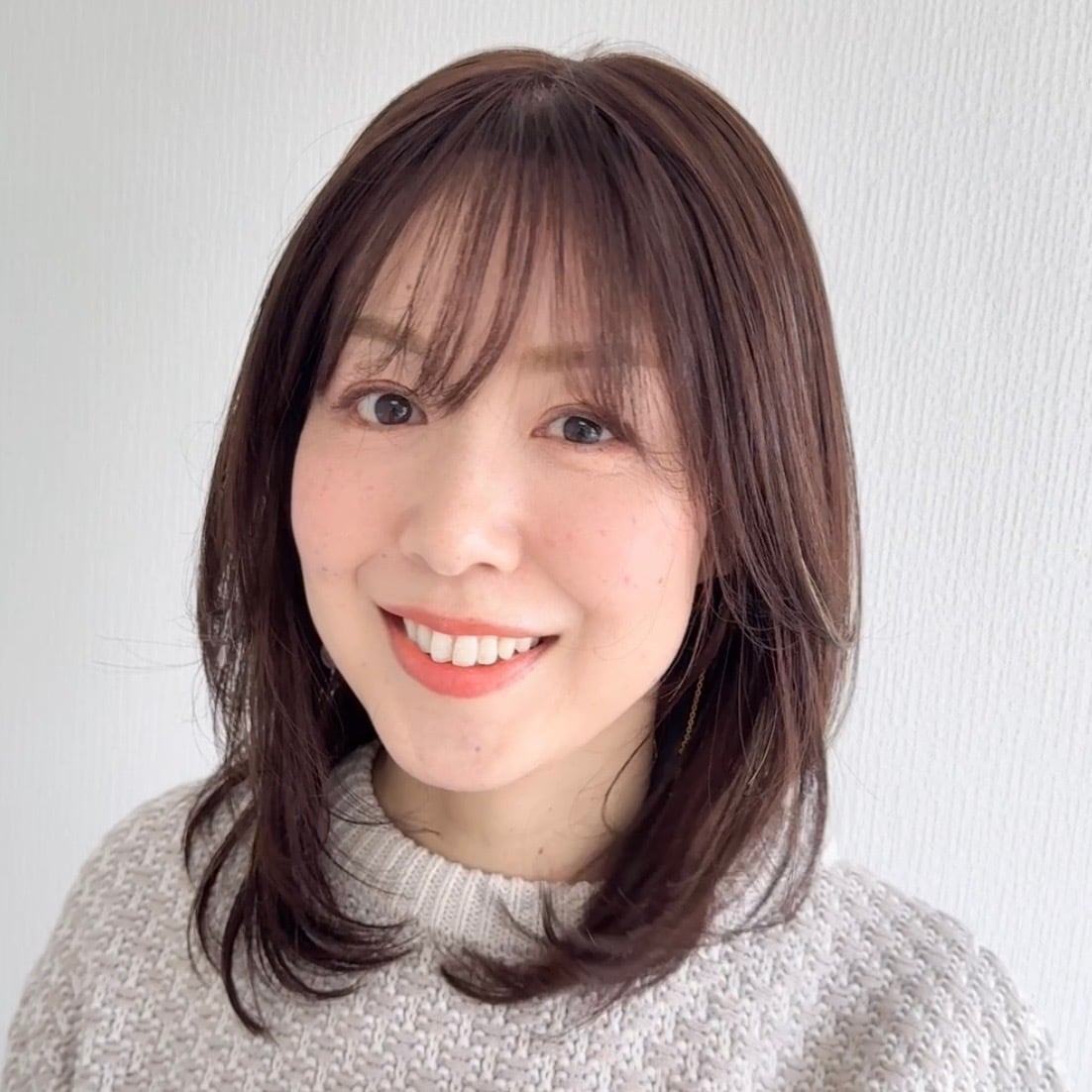『K』毛量減 羽ウィッグ ナチュラルブラックハイライト 百合子ウィッグ 毛量減 羽ウィッグ 未カット 50cm ナチュラルブラックハイライト