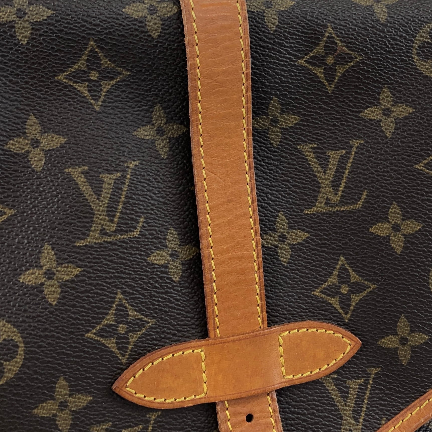 LOUIS VUITTON ルイヴィトン モノグラム ショルダーバッグ ブラウン