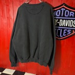 90s Hard Rock CAFE LONDON ブラックフェードスウェット　シルバー刺繍　