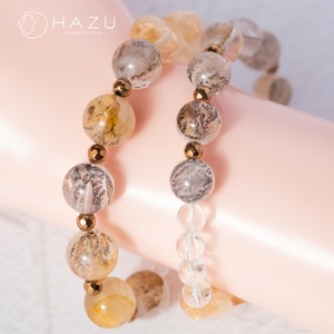 自然感じる明るい光［デンドリティックインクォーツ／シトリン／水晶］