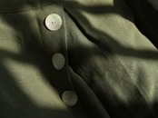 麻レトロアシンメトリースカート