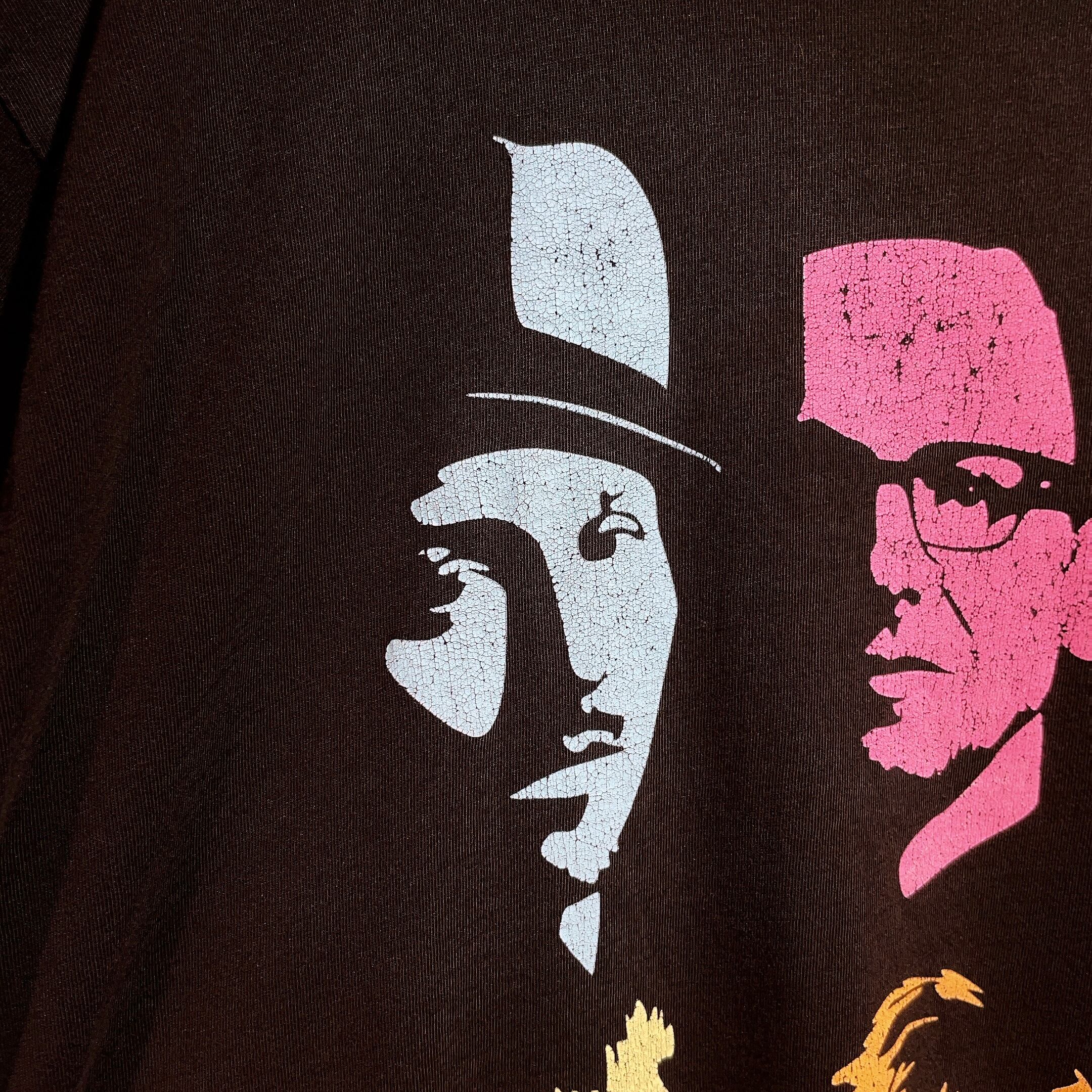 ” BOOM BOX ” face printed Black Tee