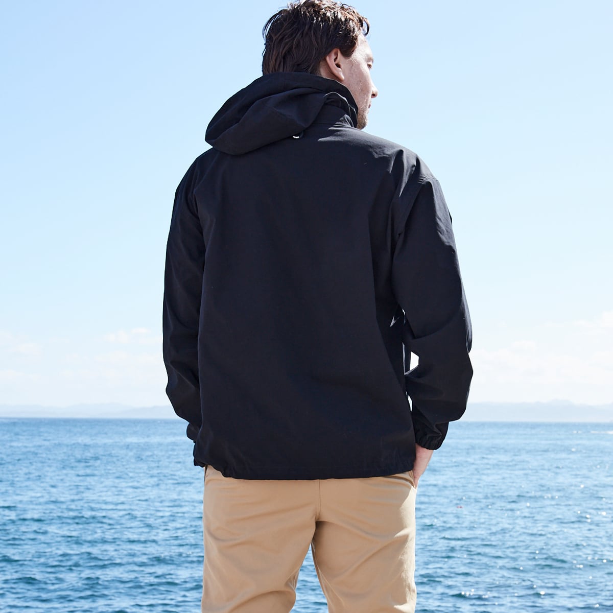 スタンドアノラック BLACK | mistral(ミストラル)｜公式オンラインサイト