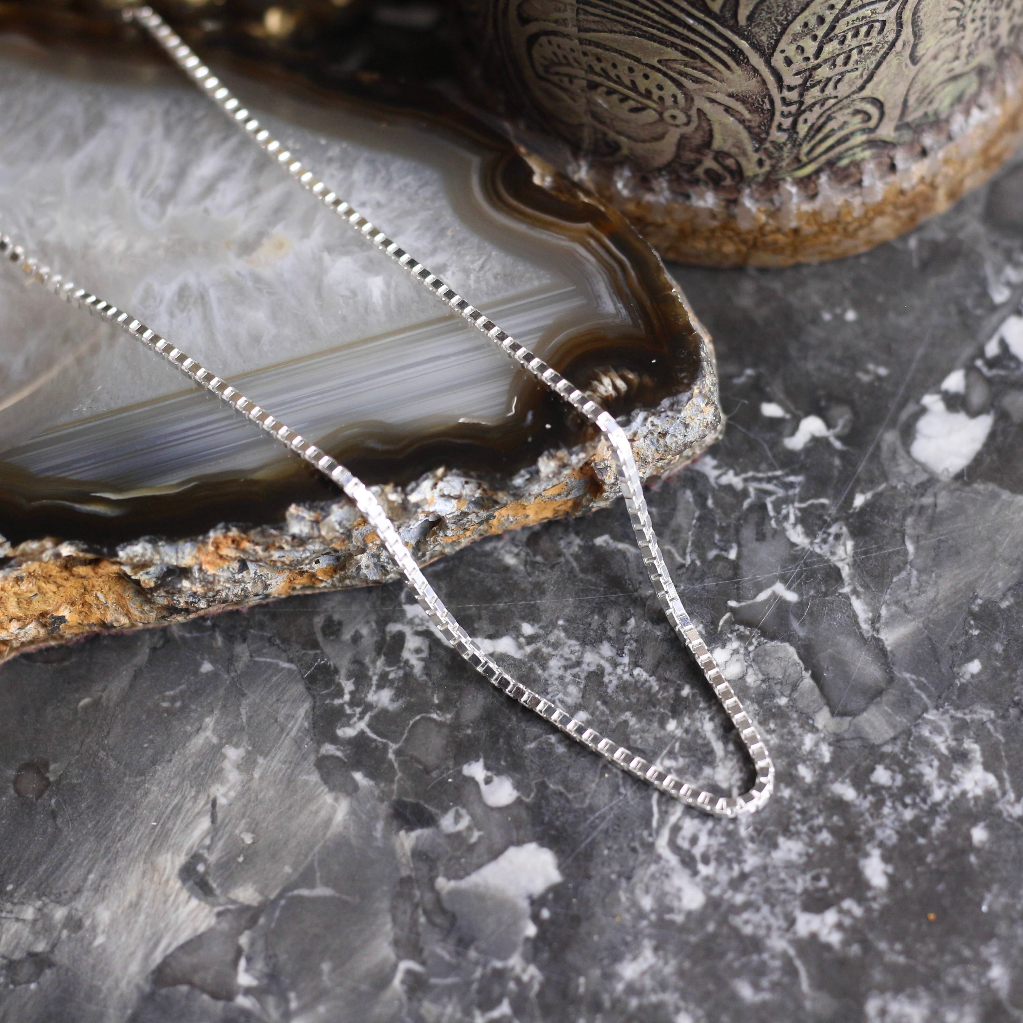 古着 ヴィンテージ silver 925 ベネチアンチェーン ネックレス USA VINTAGE VENETIAN CHAIN SILVER 925 NECKLACE/アメリカ古着