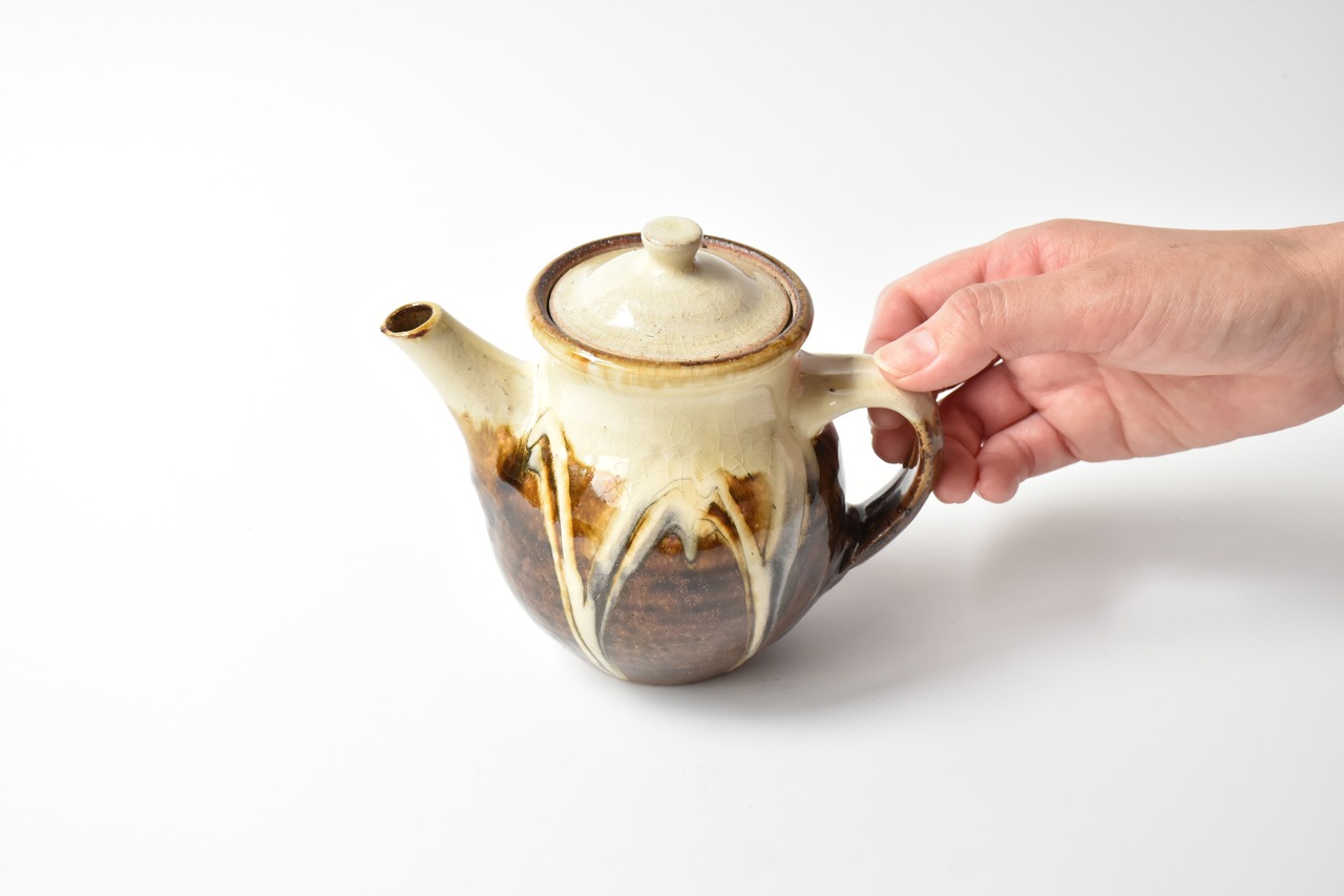 小代焼ふもと窯 / 井上尚之 : ポット (大)